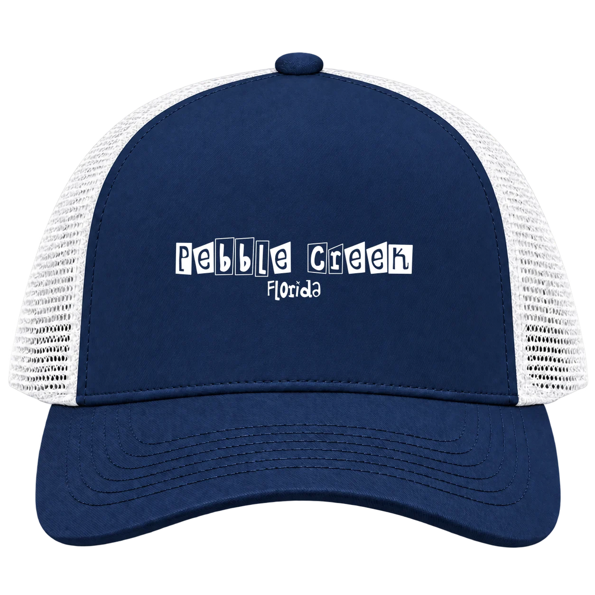Pebble Creek, Florida Hometown Trucker Cap