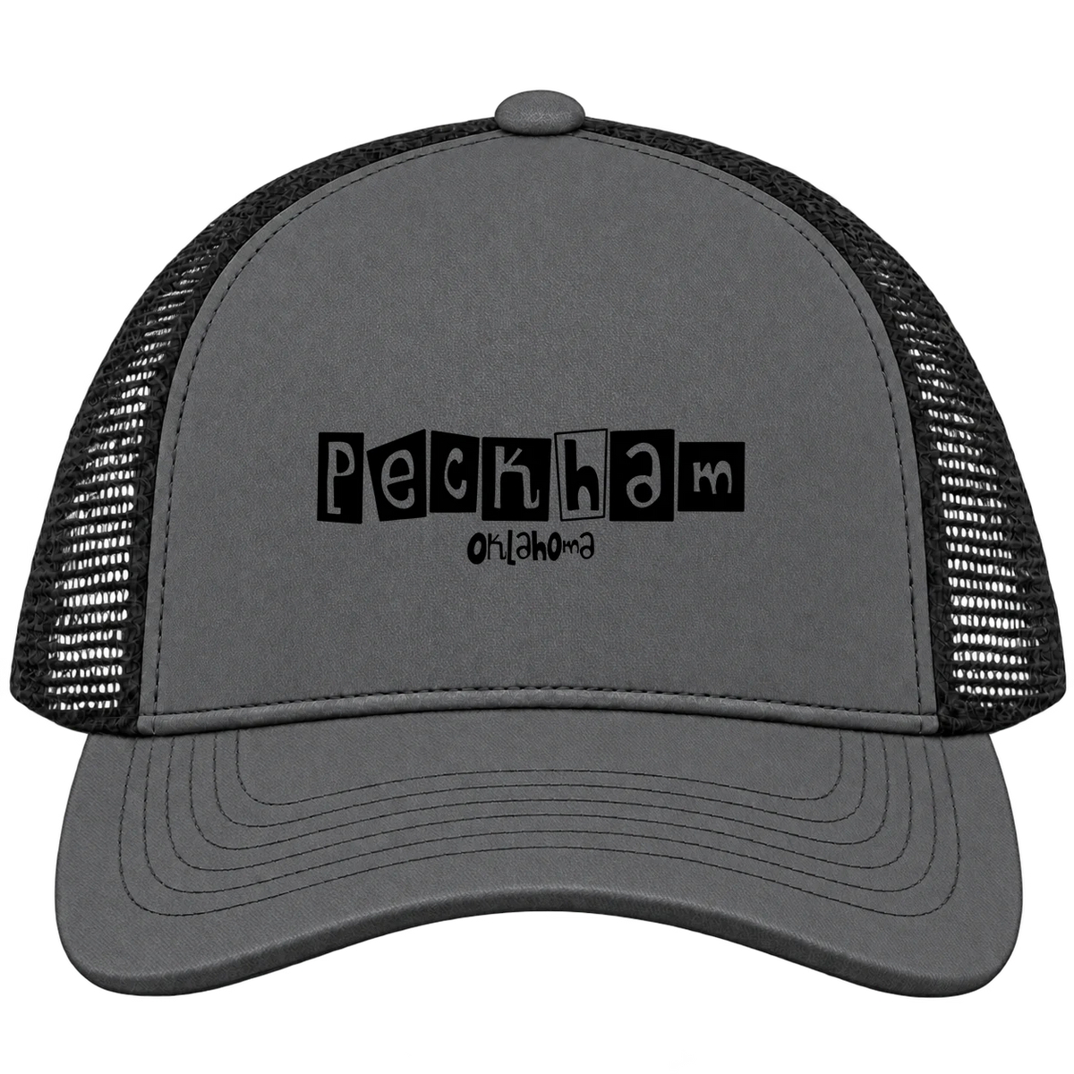 Peckham, Oklahoma Hometown Trucker Cap