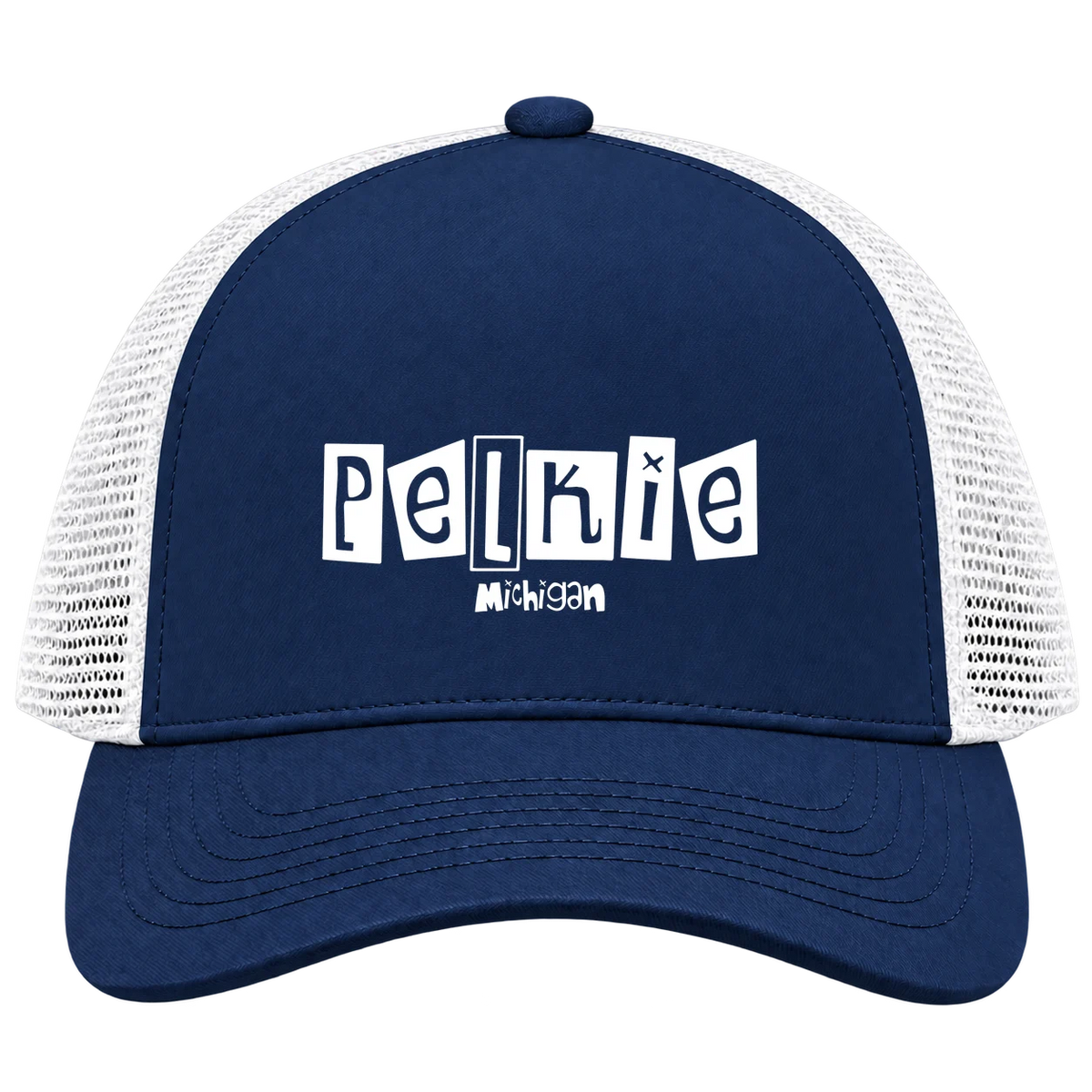 Pelkie, Michigan Hometown Trucker Cap