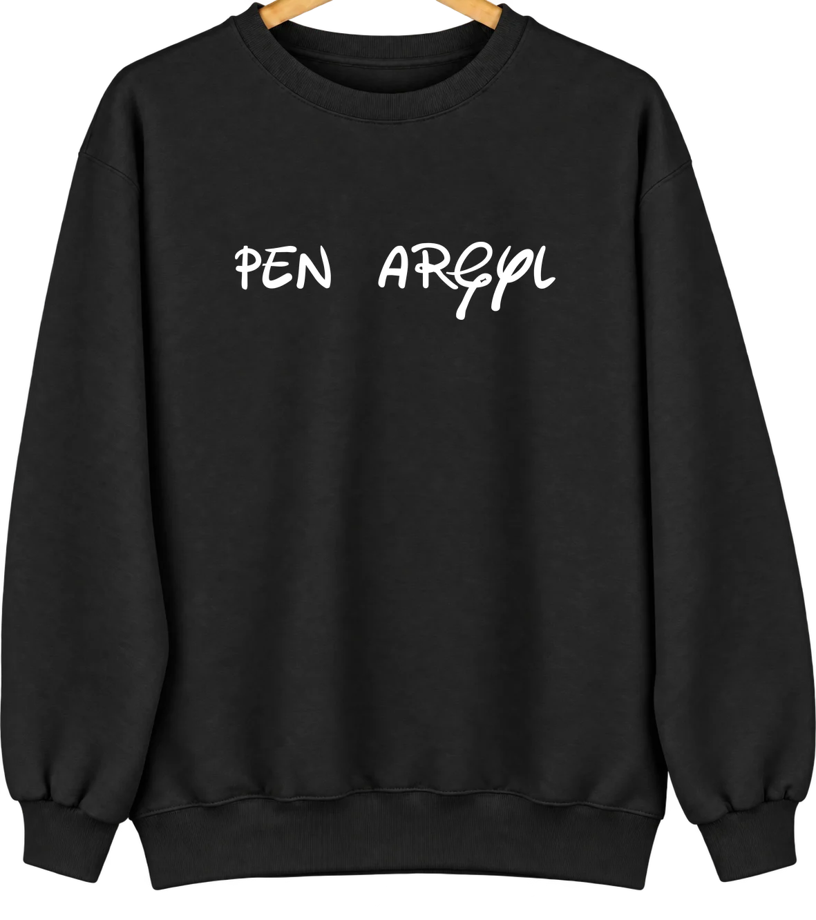 Pen Argyl, Pennsylvania Hometown Crewneck — Black