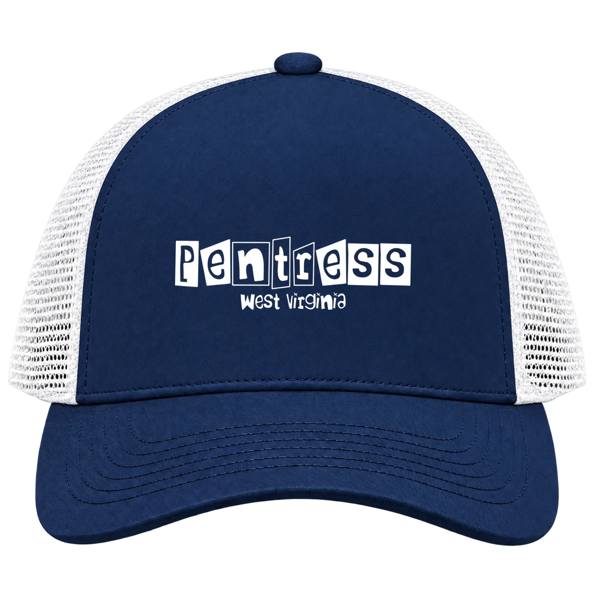 Pentress, West Virginia Hometown Trucker Cap
