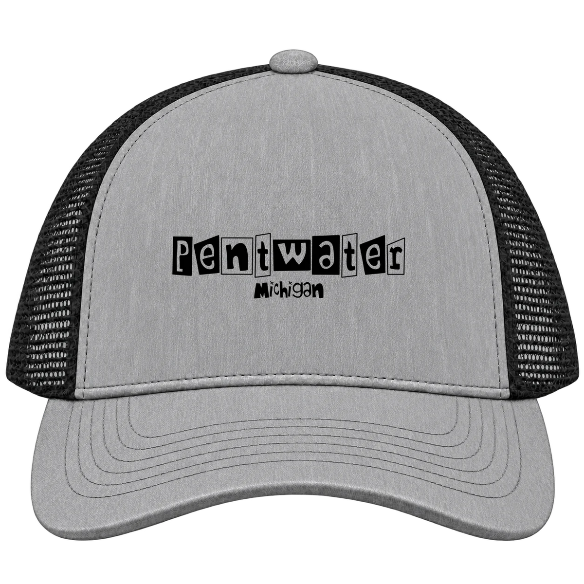 Pentwater, Michigan Hometown Trucker Cap
