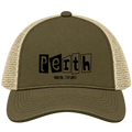 Perth, North Dakota Hometown Trucker Cap