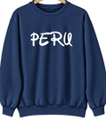 Peru, Nebraska Hometown Crewneck — Navy