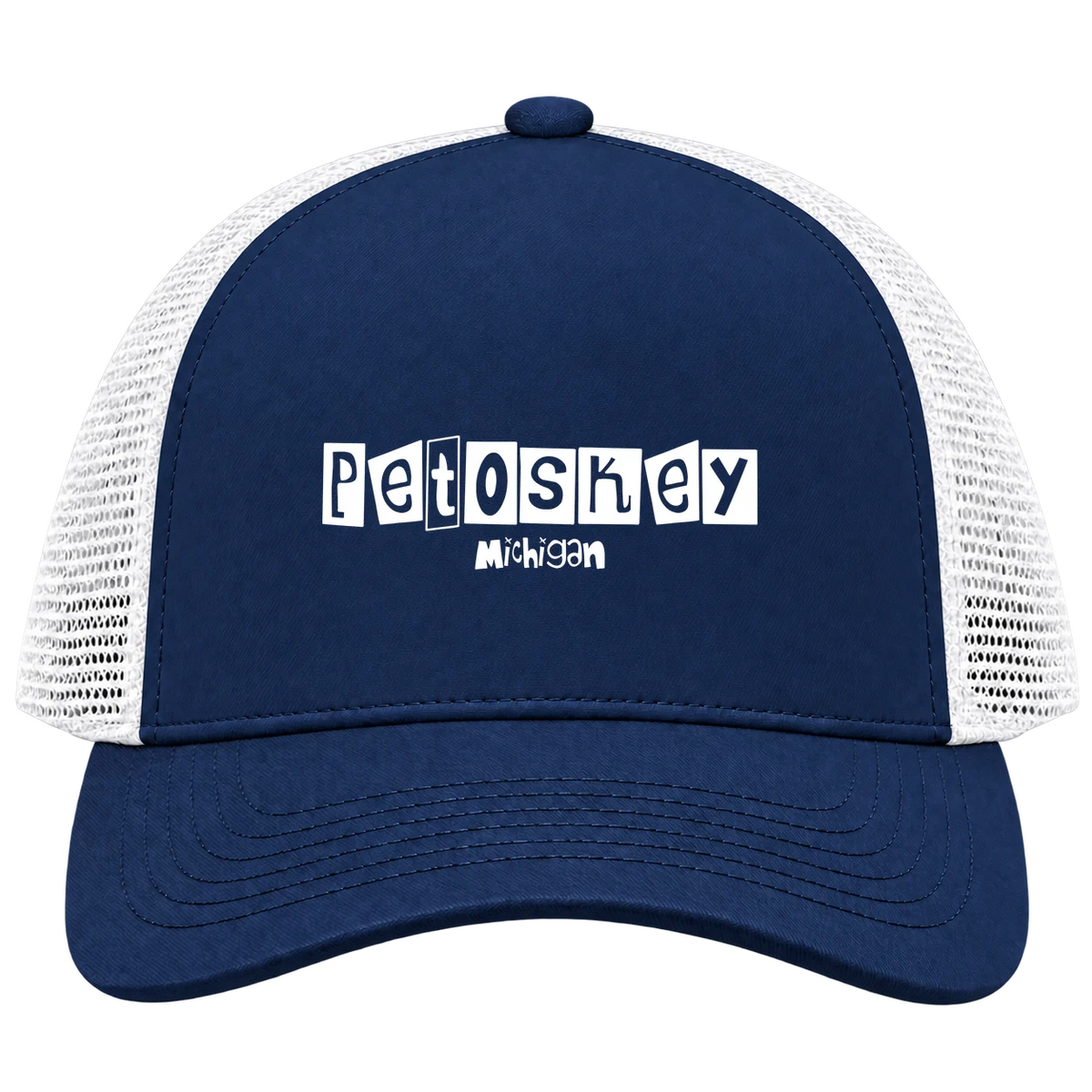 Petoskey, Michigan Hometown Trucker Cap