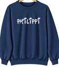Philippi, West Virginia Hometown Crewneck — Navy