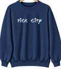 Pick City, North Dakota Hometown Crewneck — Navy