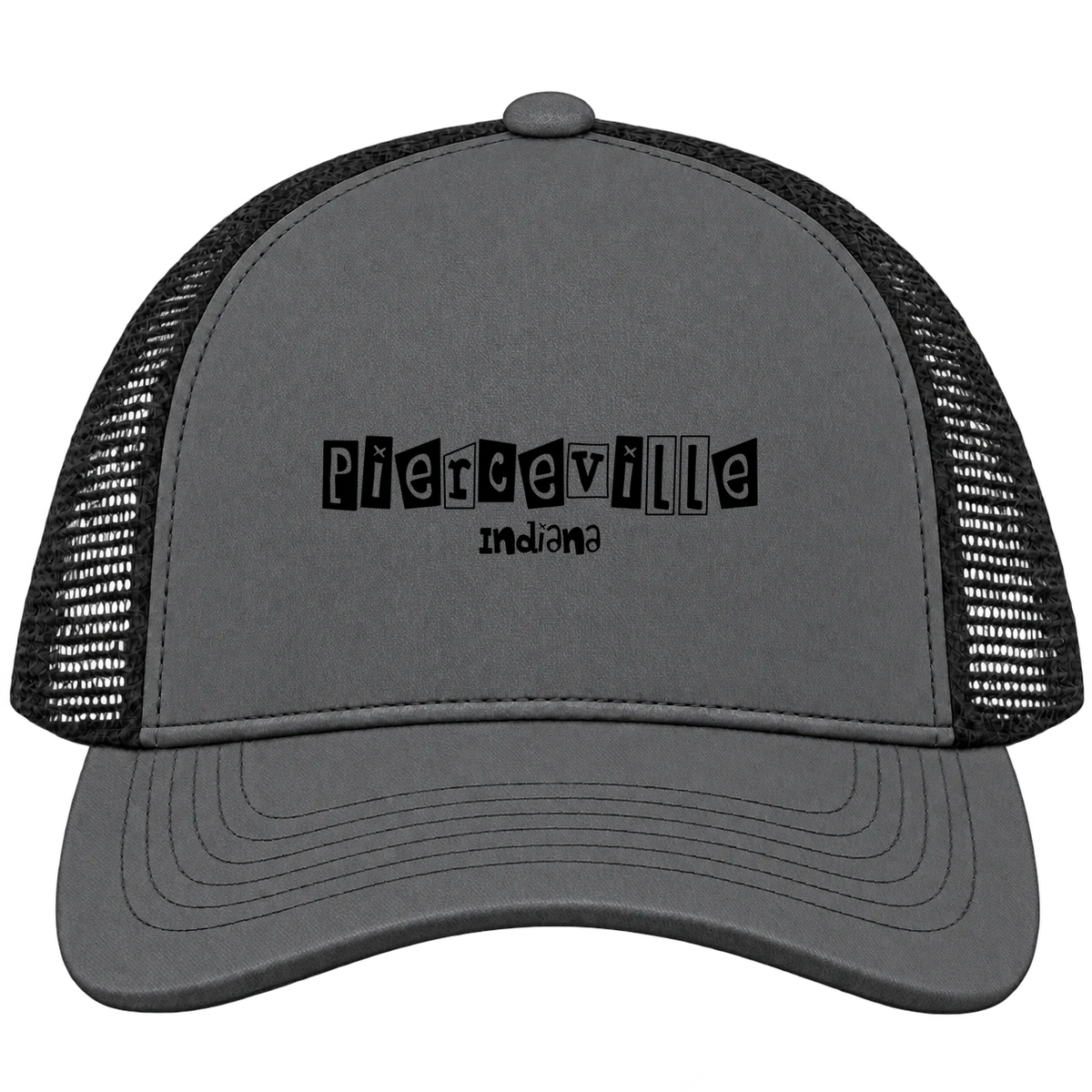 Pierceville, Indiana Hometown Trucker Cap
