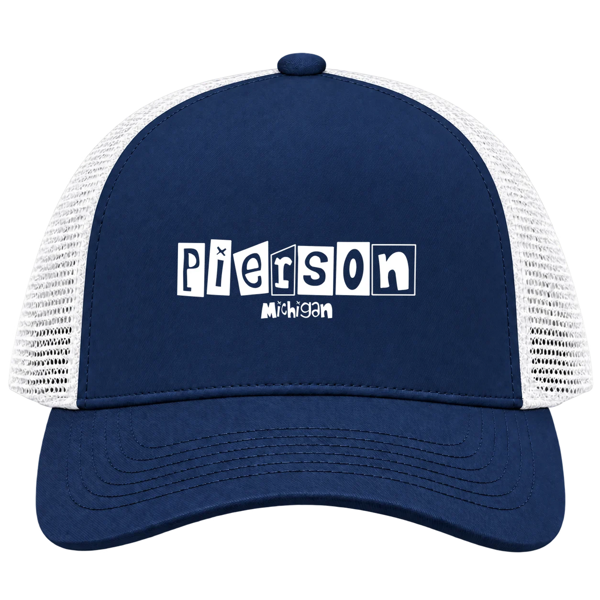 Pierson, Michigan Hometown Trucker Cap
