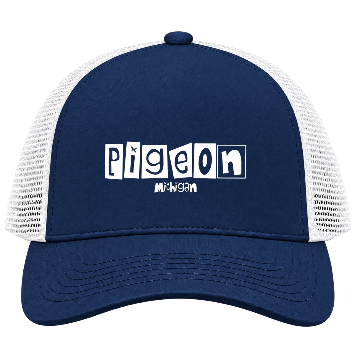 Pigeon, Michigan Hometown Trucker Cap