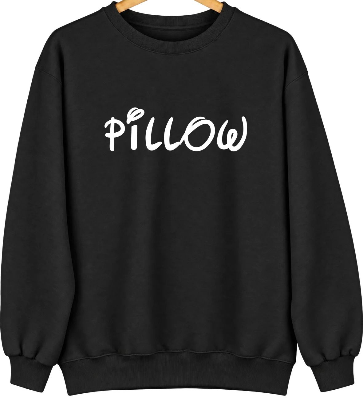 Pillow, Pennsylvania Hometown Crewneck — Black