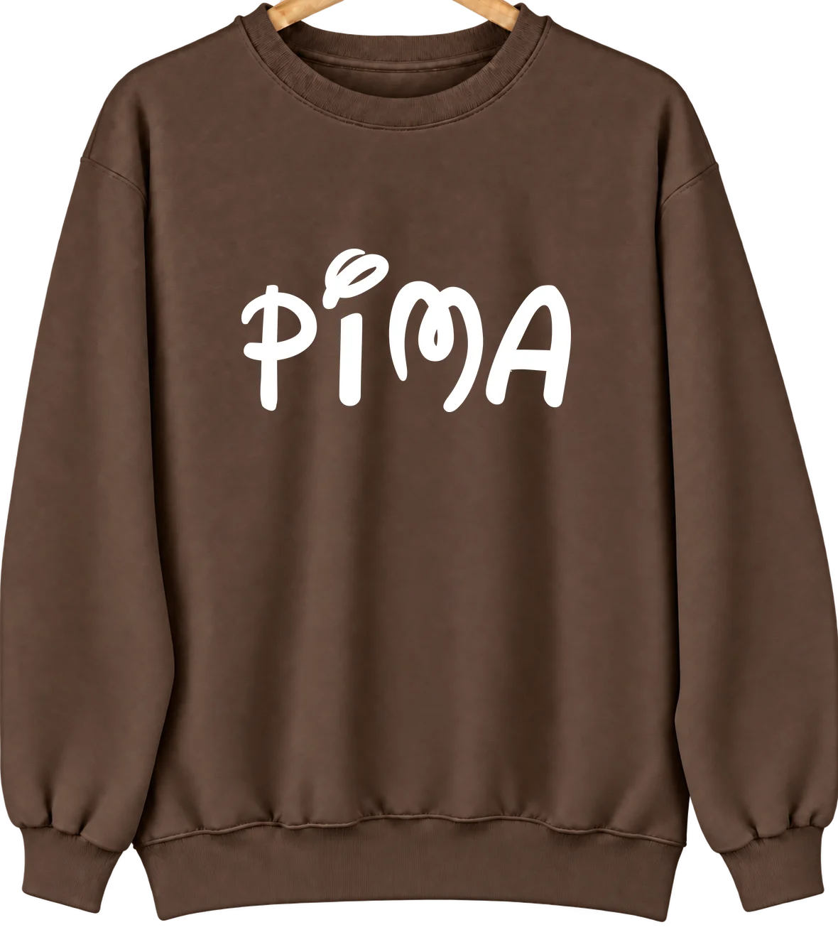 Pima, Arizona Hometown Crewneck — Brown