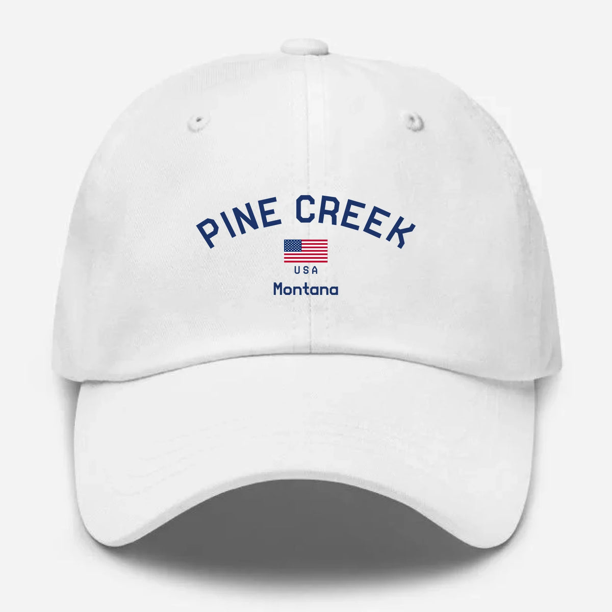 Pine Creek, Montana Hometown Dad Hat