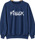 Pisek, North Dakota Hometown Crewneck — Navy