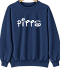 Pitts, Georgia Hometown Crewneck — Navy