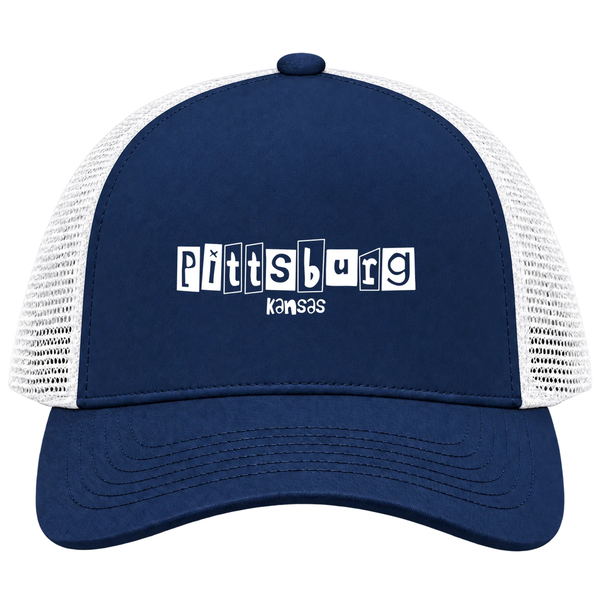 Pittsburg, Kansas Hometown Trucker Cap