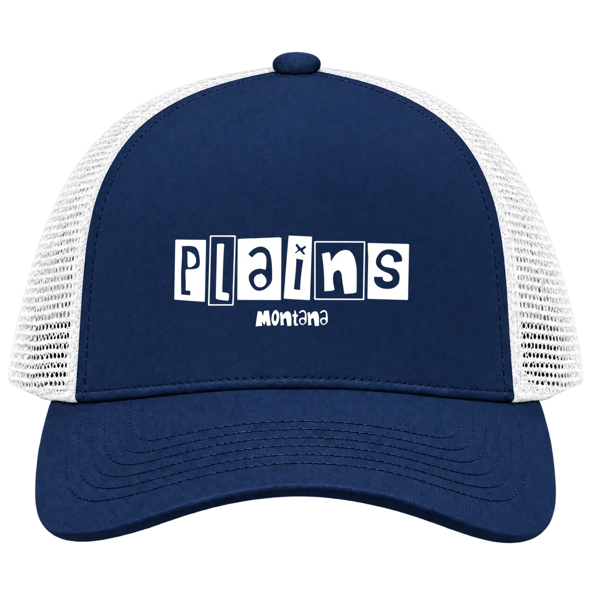 Plains, Montana Hometown Trucker Cap