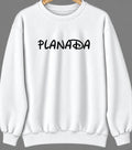 Planada, California Hometown Crewneck — White