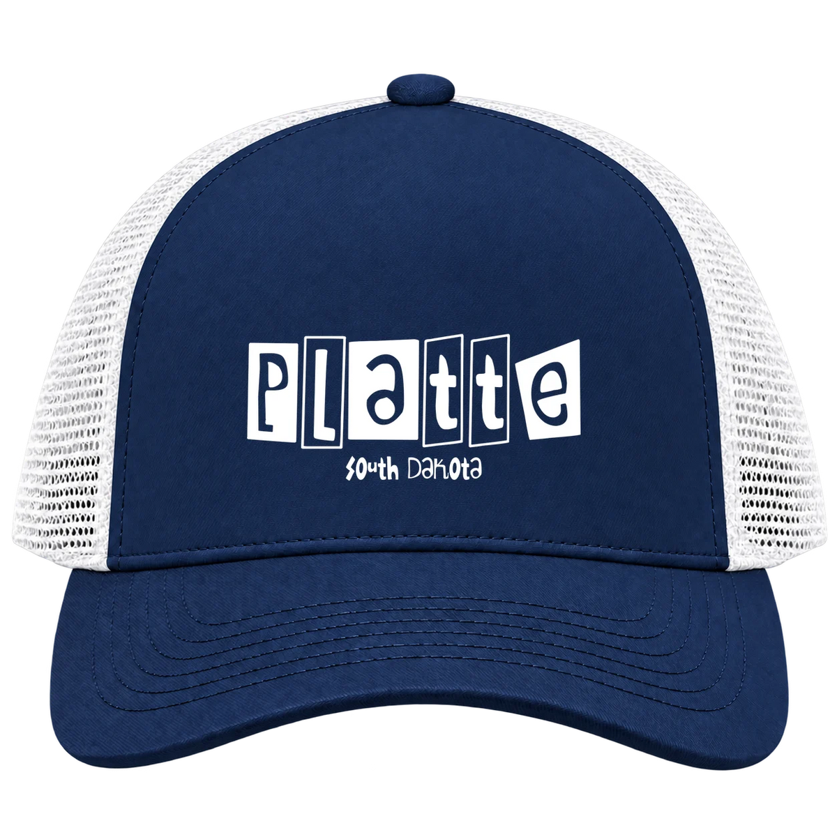 Platte, South Dakota Hometown Trucker Cap