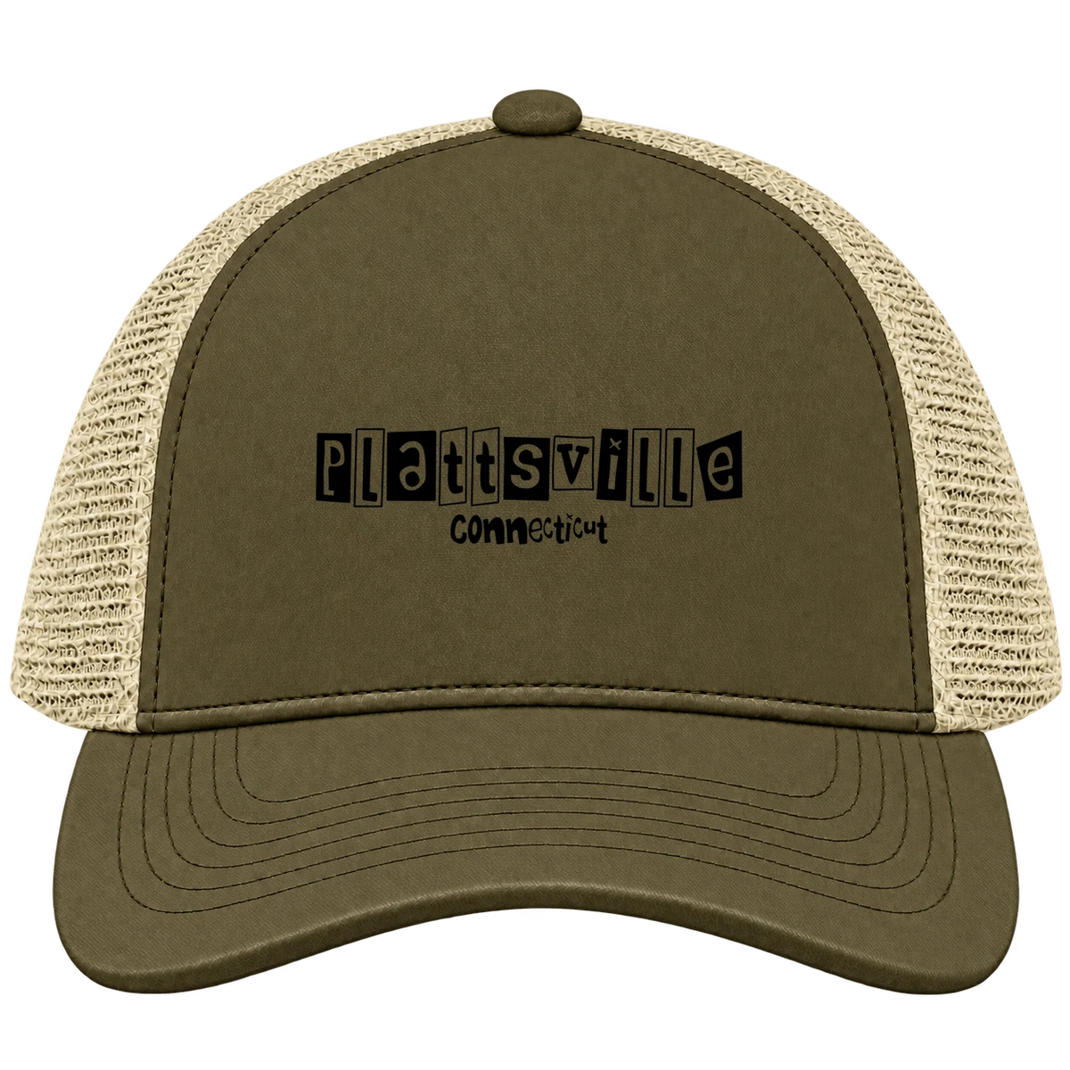 Plattsville, Connecticut Hometown Trucker Cap