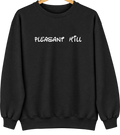 Pleasant Hill, Texas Hometown Crewneck — Black