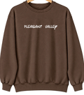Pleasant Valley, Oregon Hometown Crewneck — Brown