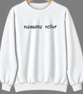 Pleasure Point, California Hometown Crewneck — White