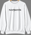 Plentywood, Montana Hometown Crewneck — White