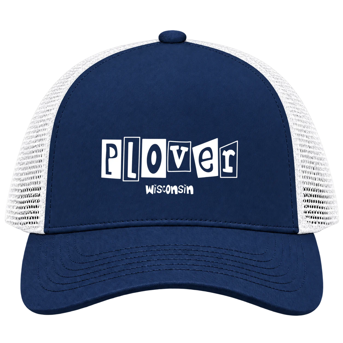 Plover, Wisconsin Hometown Trucker Cap