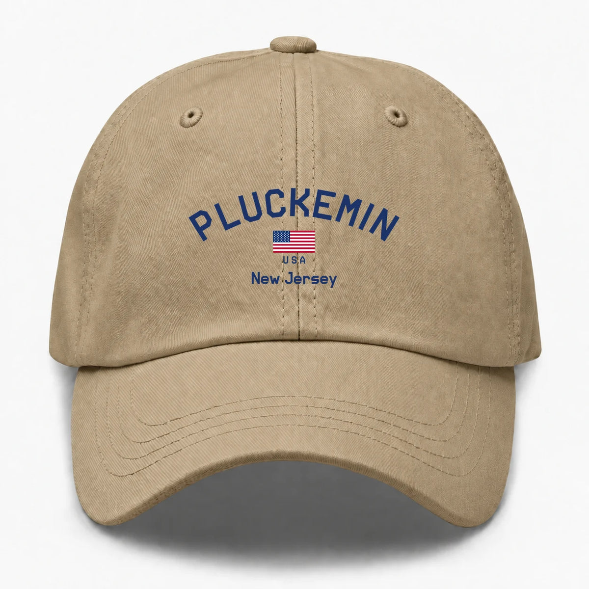 Pluckemin, New Jersey Hometown Dad Hat
