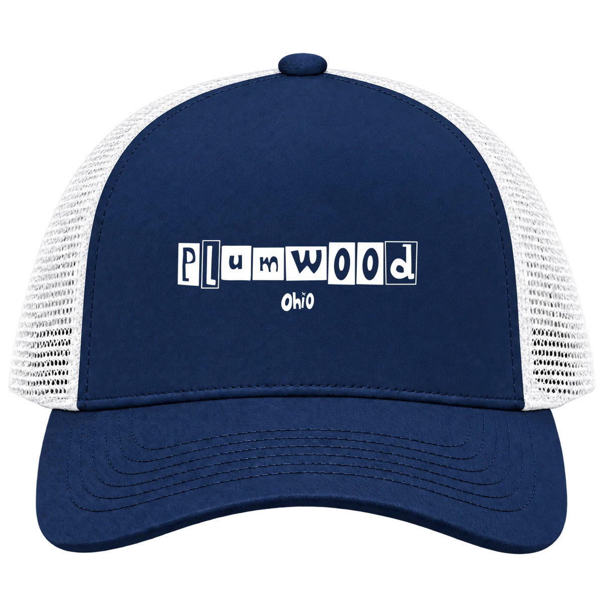 Plumwood, Ohio Hometown Trucker Cap