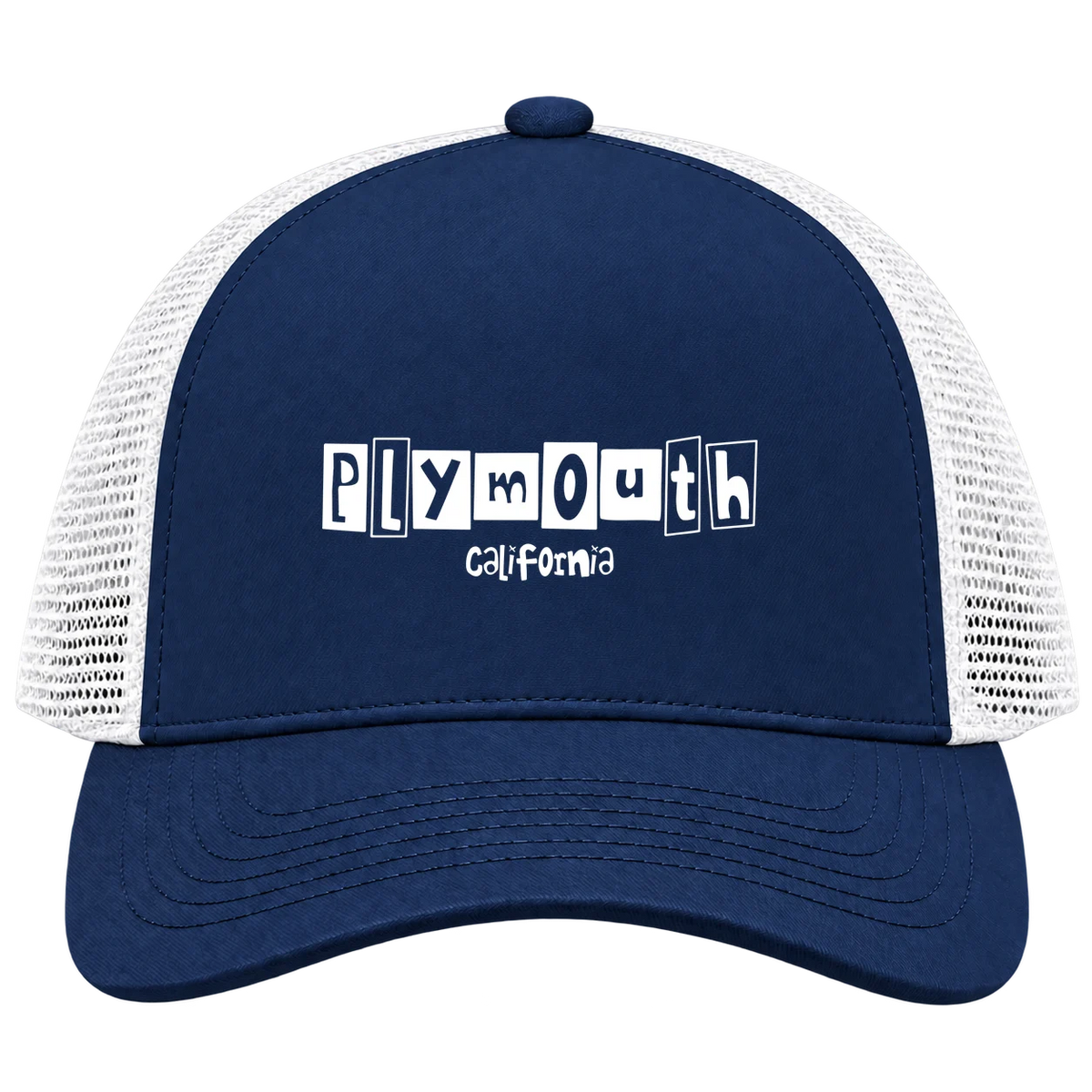 Plymouth, California Hometown Trucker Cap