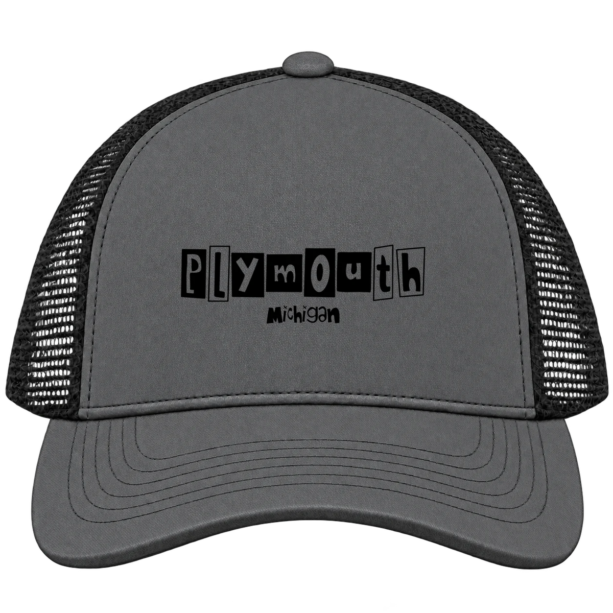 Plymouth, Michigan Hometown Trucker Cap