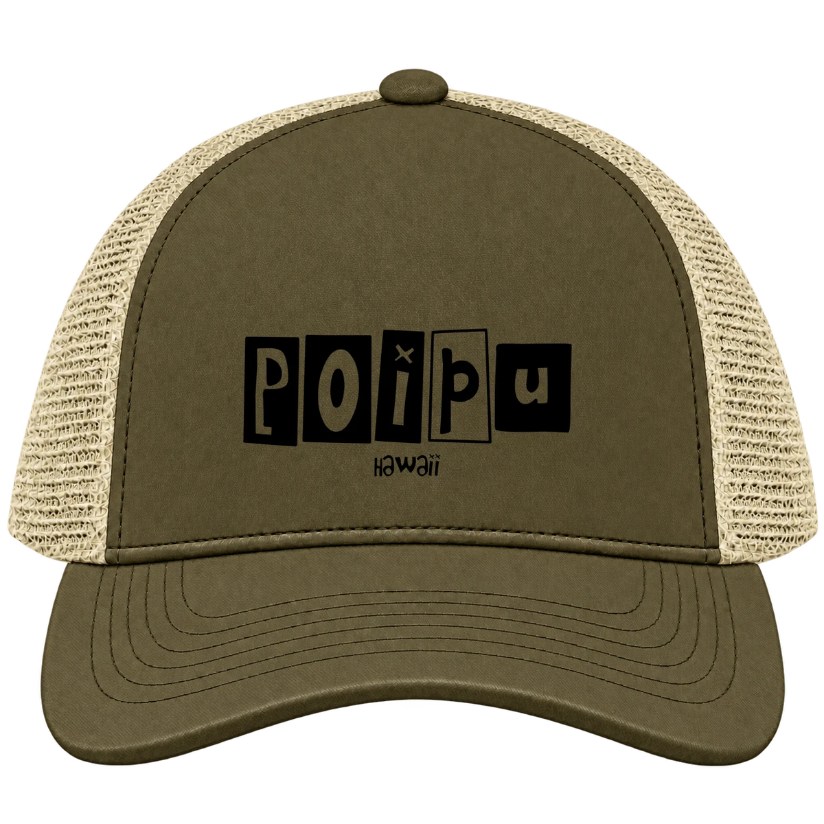 Poipu, Hawaii Hometown Trucker Cap