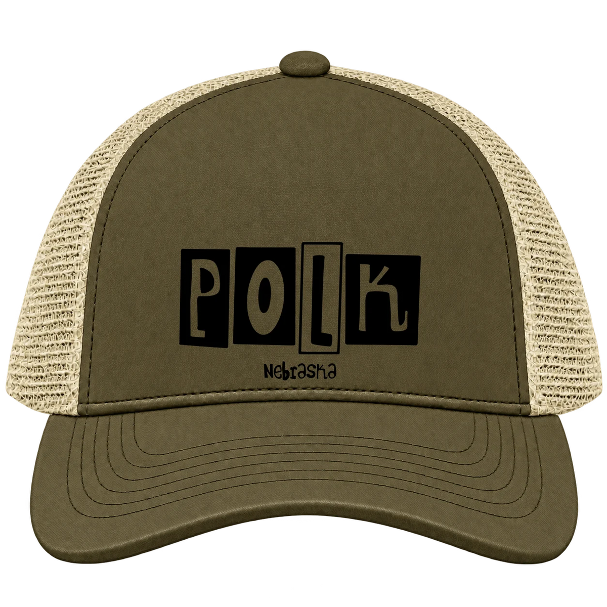 Polk, Nebraska Hometown Trucker Cap