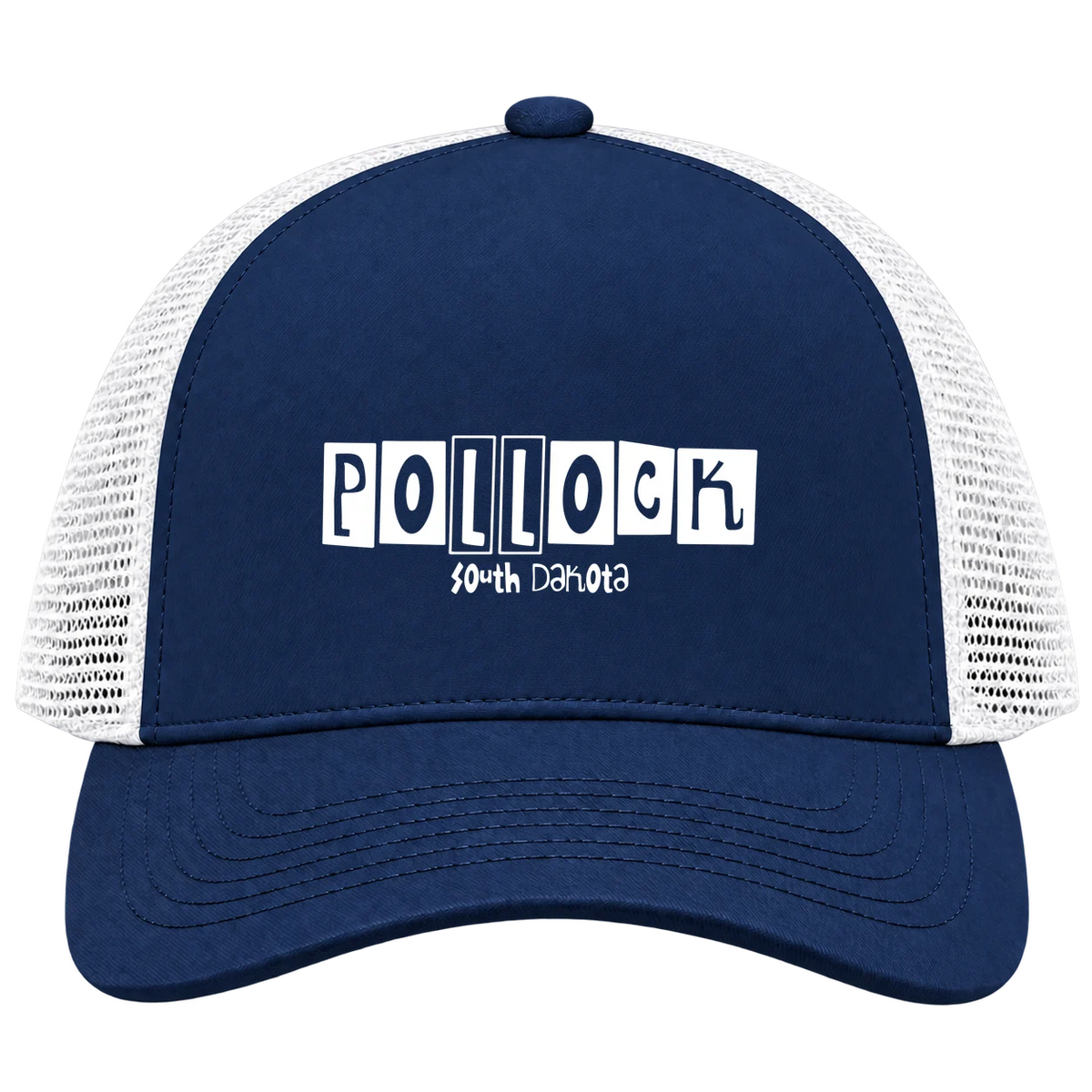 Pollock, South Dakota Hometown Trucker Cap