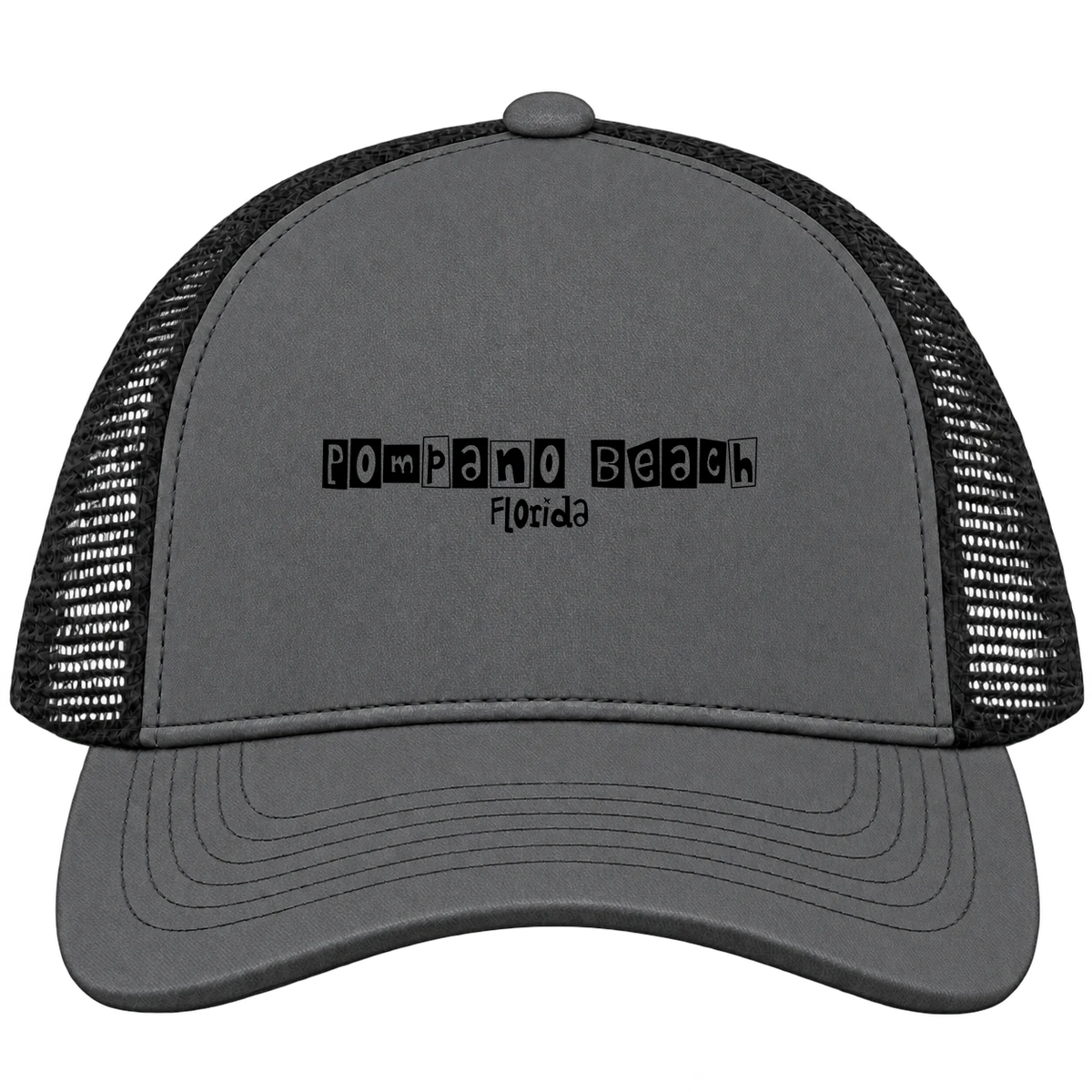Pompano Beach, Florida Hometown Trucker Cap