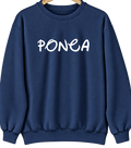 Ponca, Nebraska Hometown Crewneck — Navy