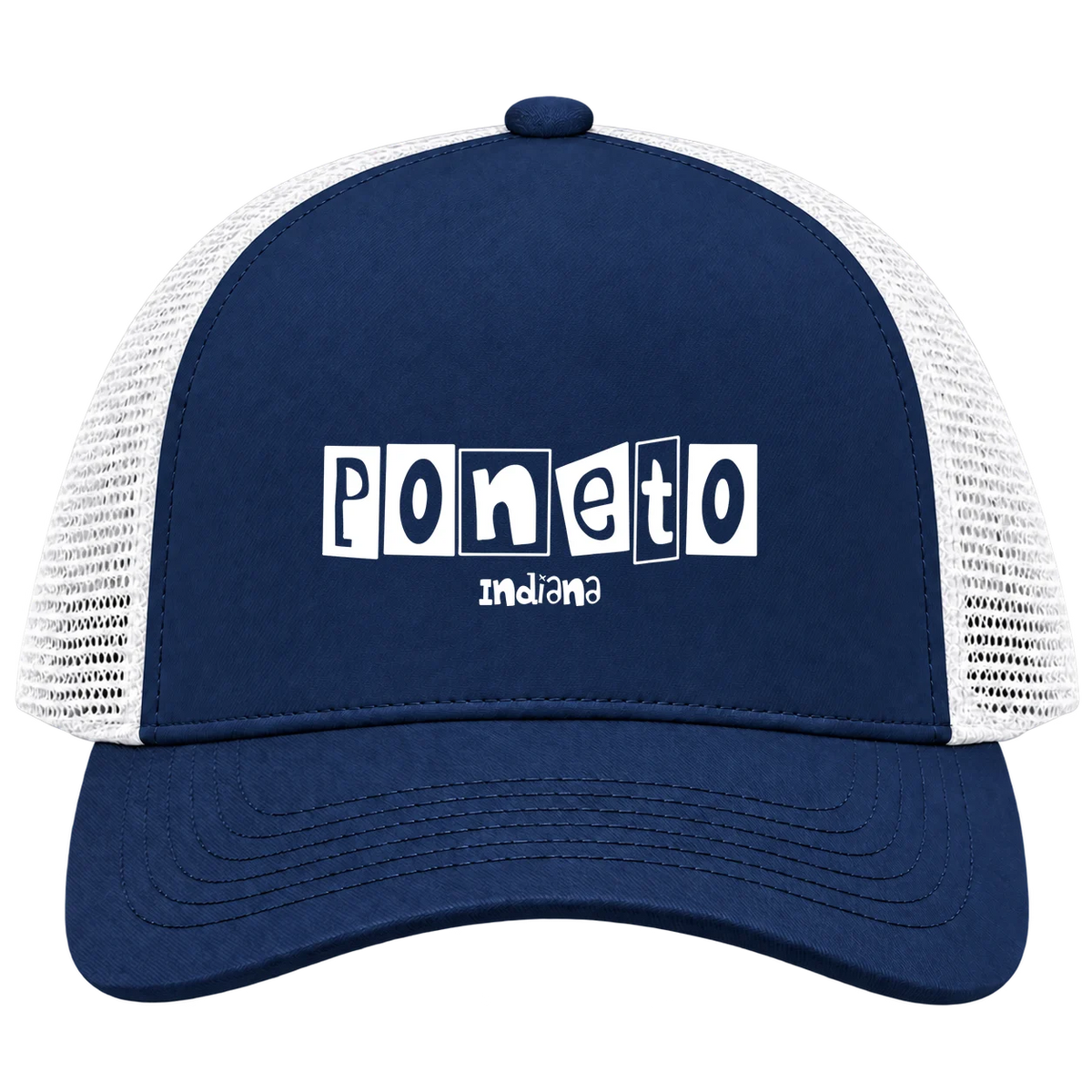 Poneto, Indiana Hometown Trucker Cap