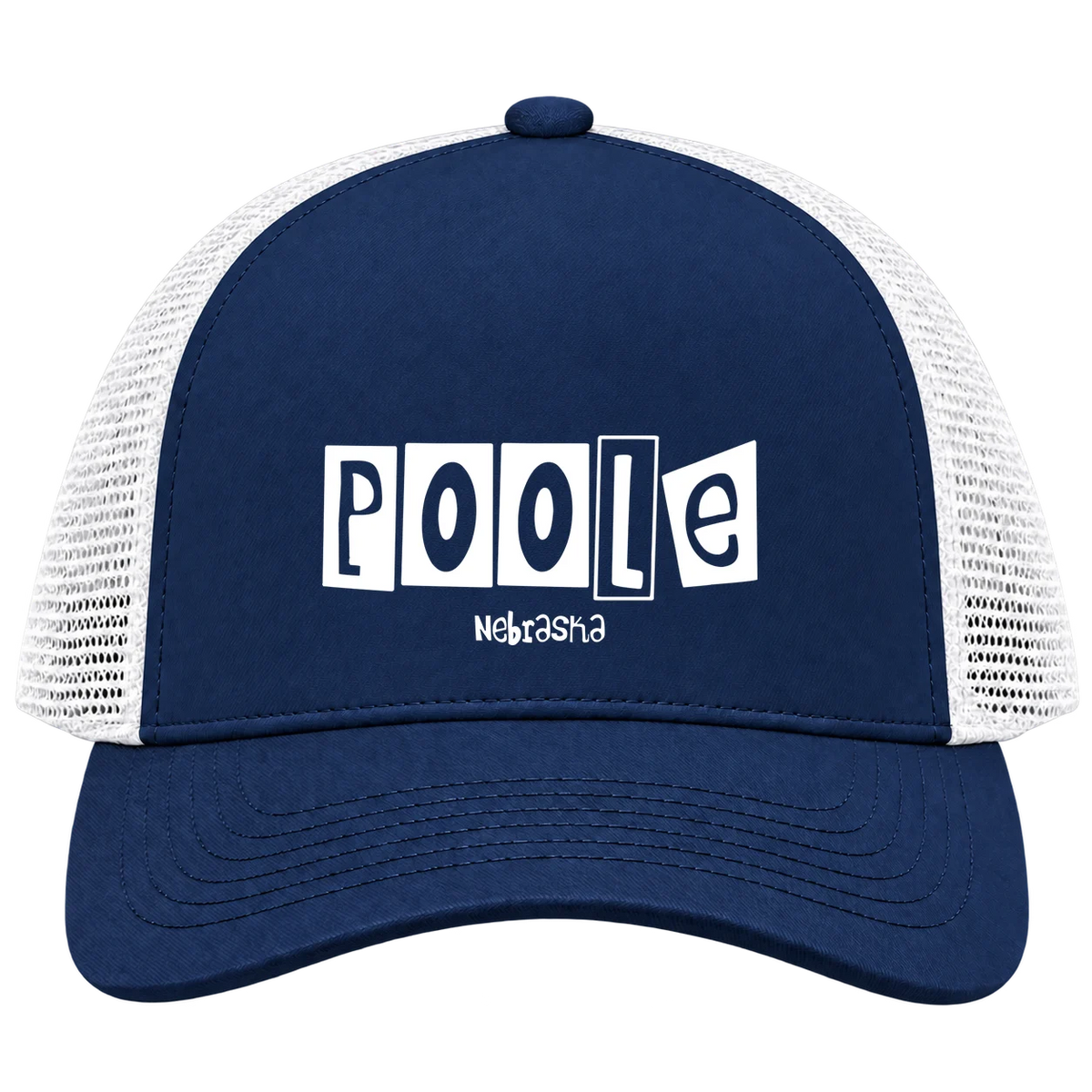 Poole, Nebraska Hometown Trucker Cap