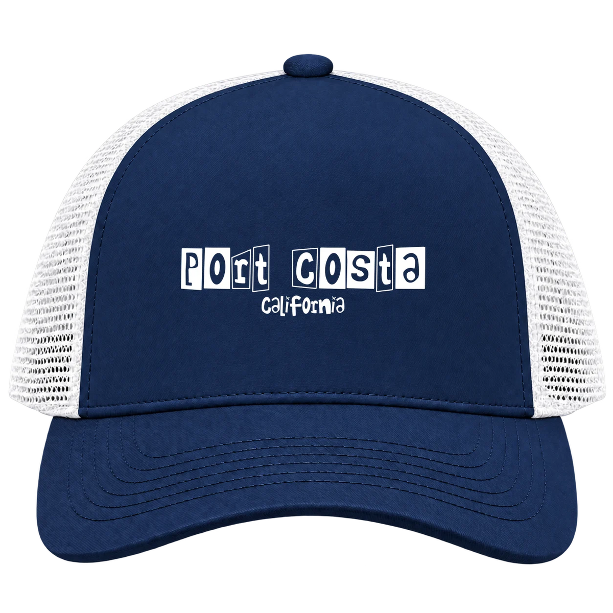 Port Costa, California Hometown Trucker Cap