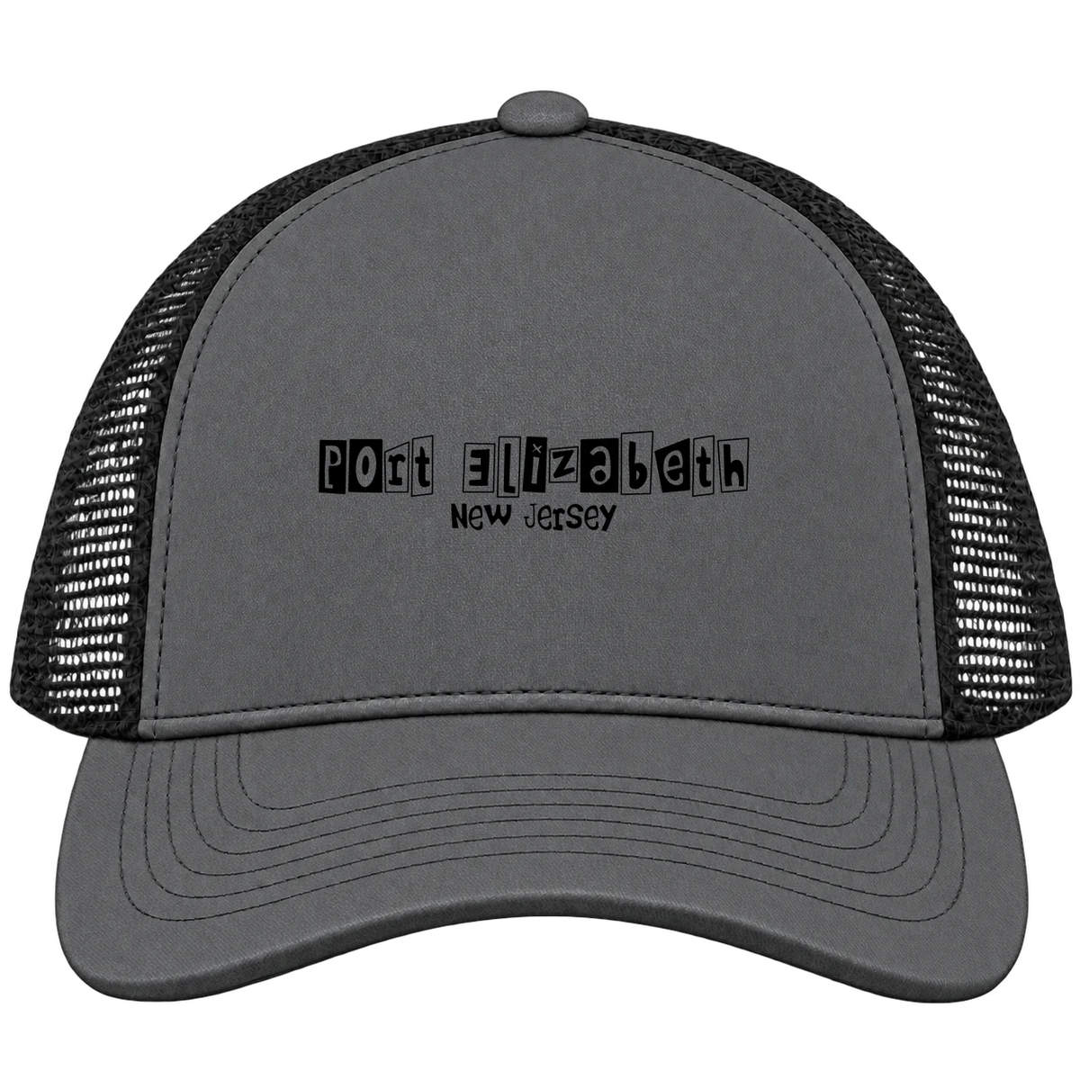 Port Elizabeth, New Jersey Hometown Trucker Cap