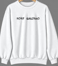 Port Salerno, Florida Hometown Crewneck — White