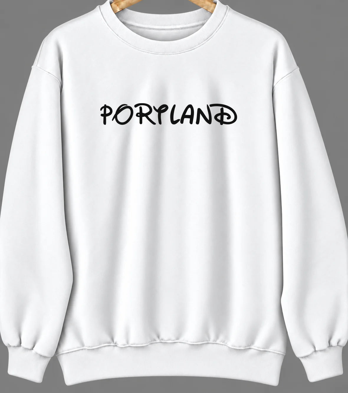 Portland, Connecticut Hometown Crewneck — White