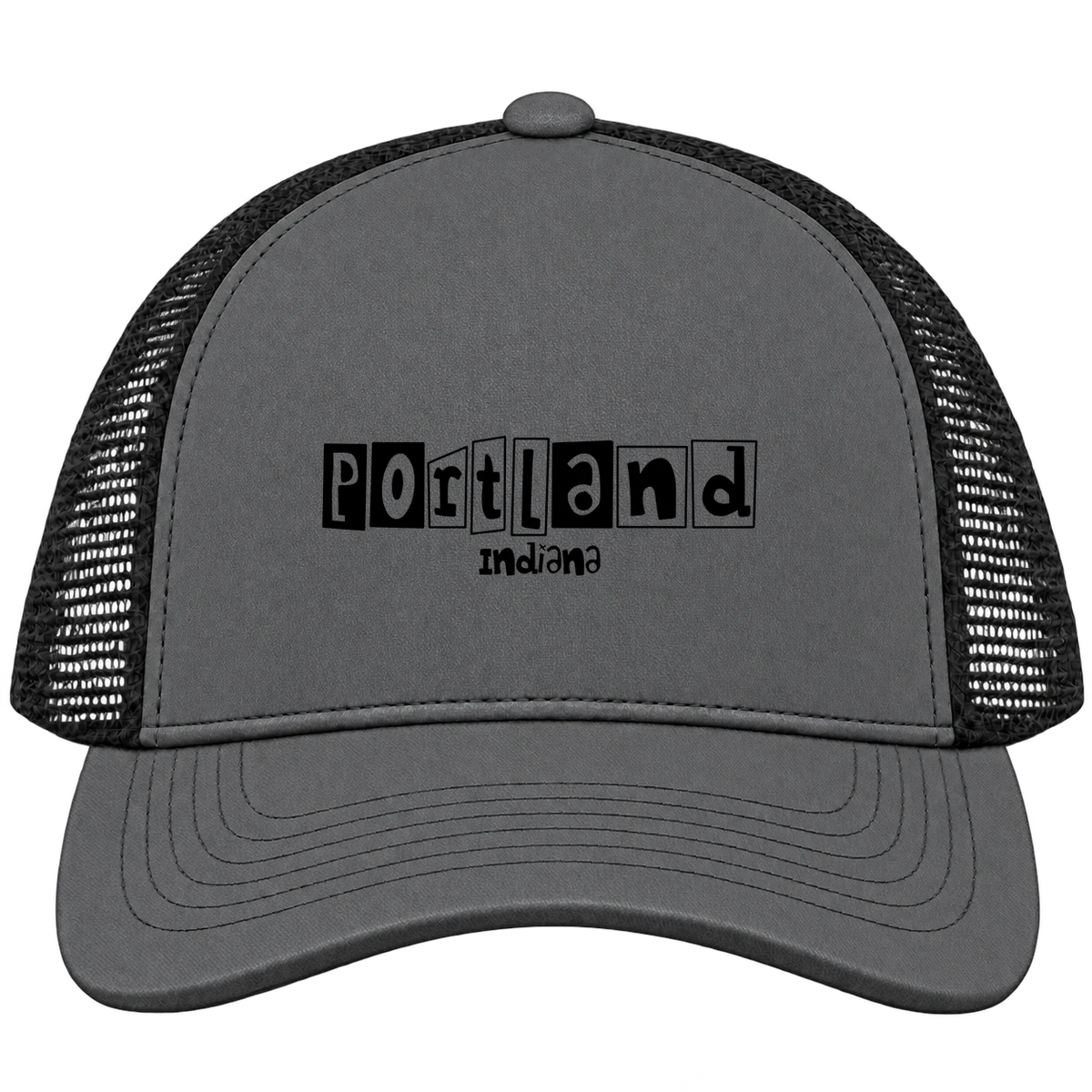Portland, Indiana Hometown Trucker Cap