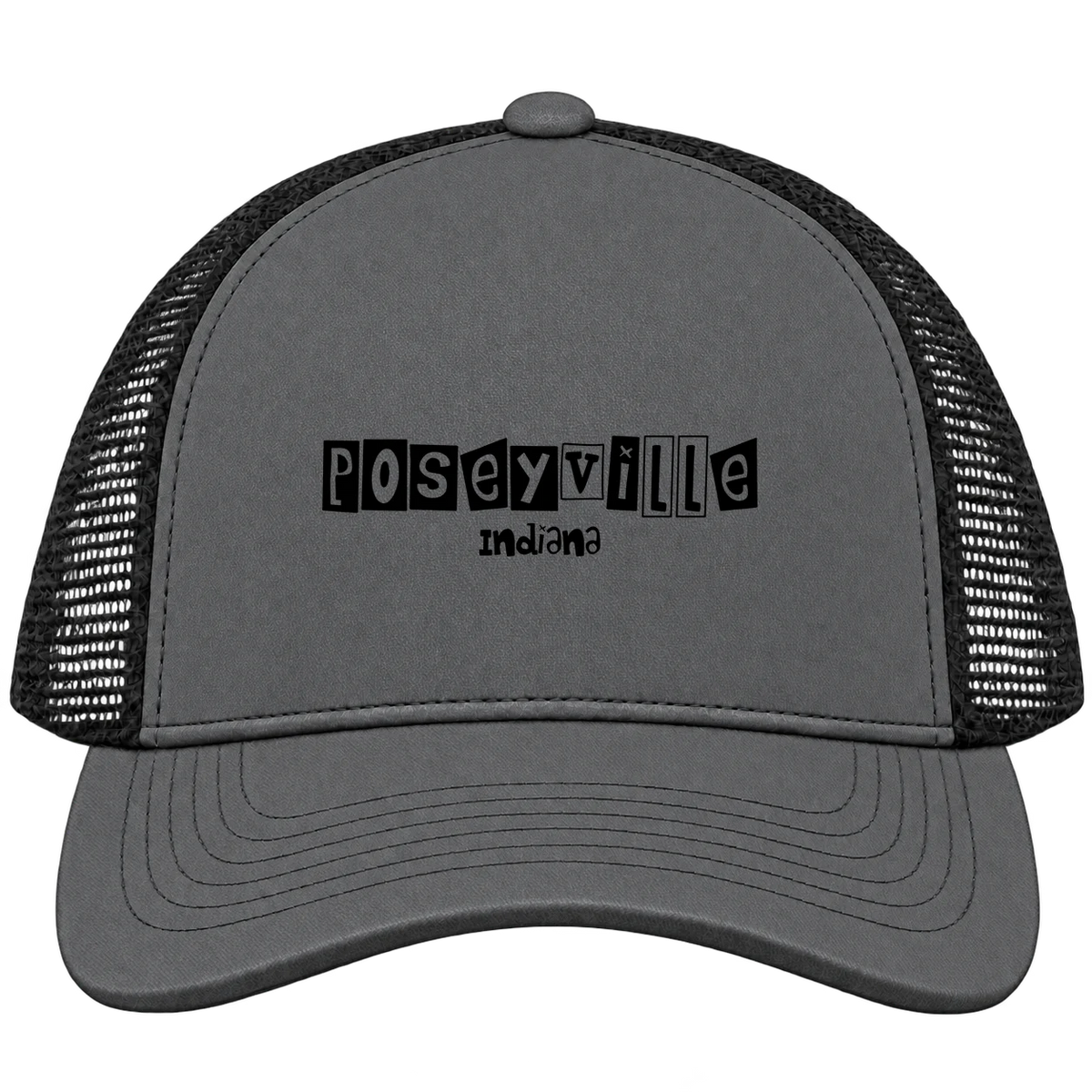 Poseyville, Indiana Hometown Trucker Cap