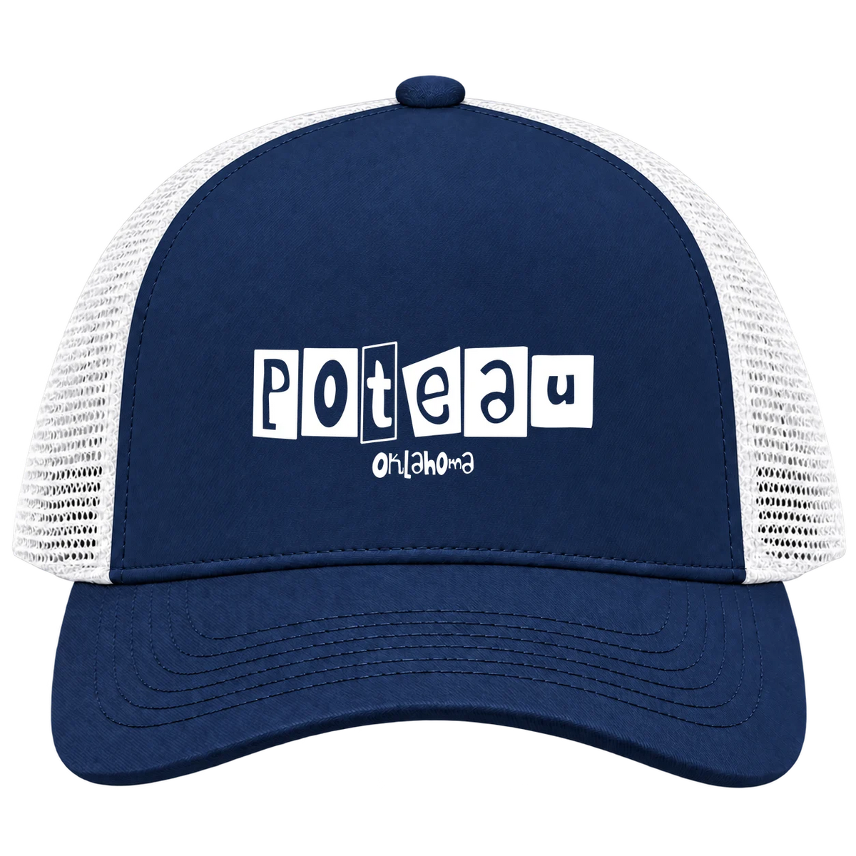 Poteau, Oklahoma Hometown Trucker Cap