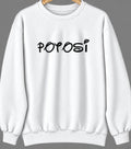 Potosi, Wisconsin Hometown Crewneck — White