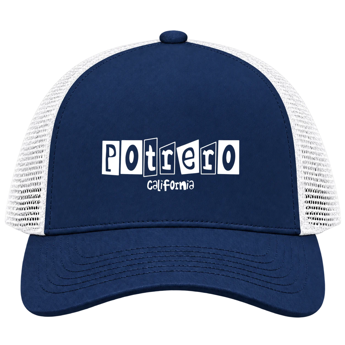 Potrero, California Hometown Trucker Cap