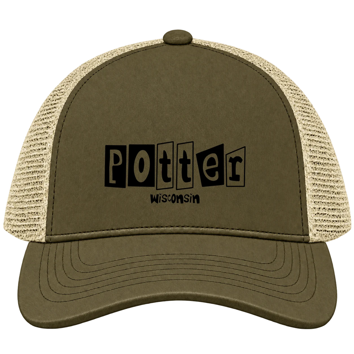 Potter, Wisconsin Hometown Trucker Cap